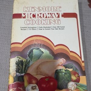 Microwave Cooking Book with Colorful Cover
